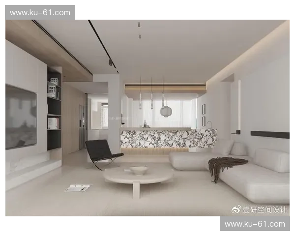 以客厅吧台为核心打造时尚社交与休闲完美融合的居家空间